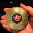 miniature gold record magnet