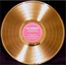 Joy Behar Vegas Fantasy Wedding 12 inch gold record